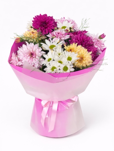 Karışık Çiçek Buketi