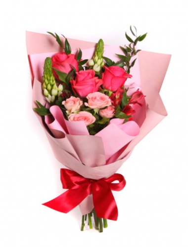 Pembe Gül Buketi