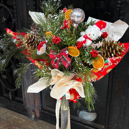 XL Kokina Buketi Yeni Yıl Çiçeği