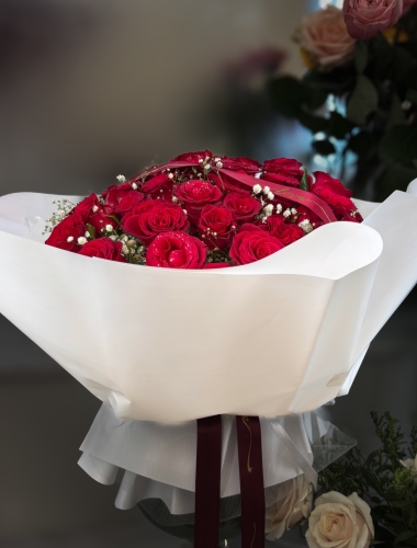 45'li Kırmızı Gül Buketi